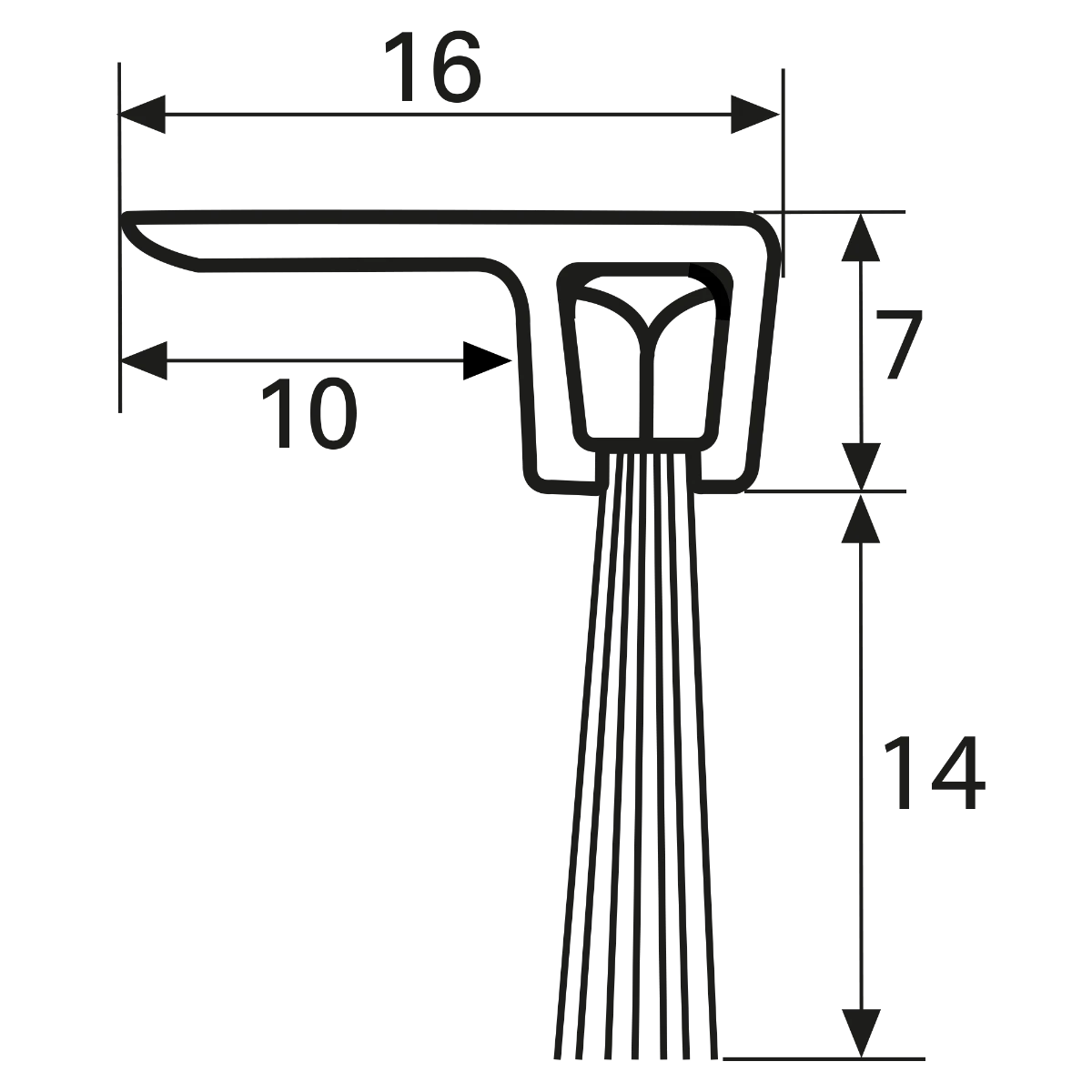 Brush Profile “F3”