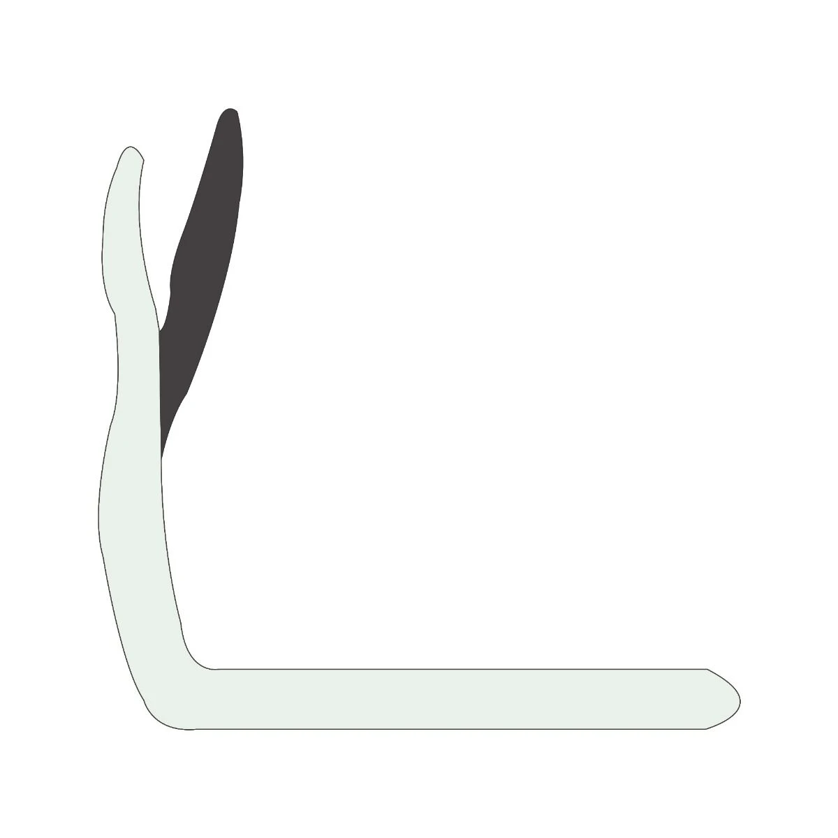 Angle Jamb Glass To Wall Shower Seal