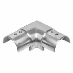 Glass Balustrade Split Tube Handrail 90° Connector