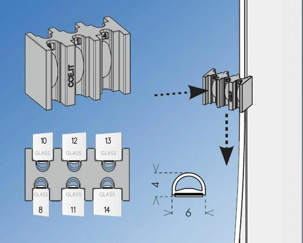Glass Bumper Seal - Image 3