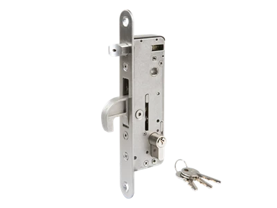 Hybrid Metal Insert Gate Lock